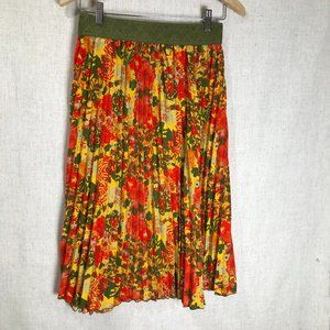 Multi color pleated Skirt Lularoe  Jill Small